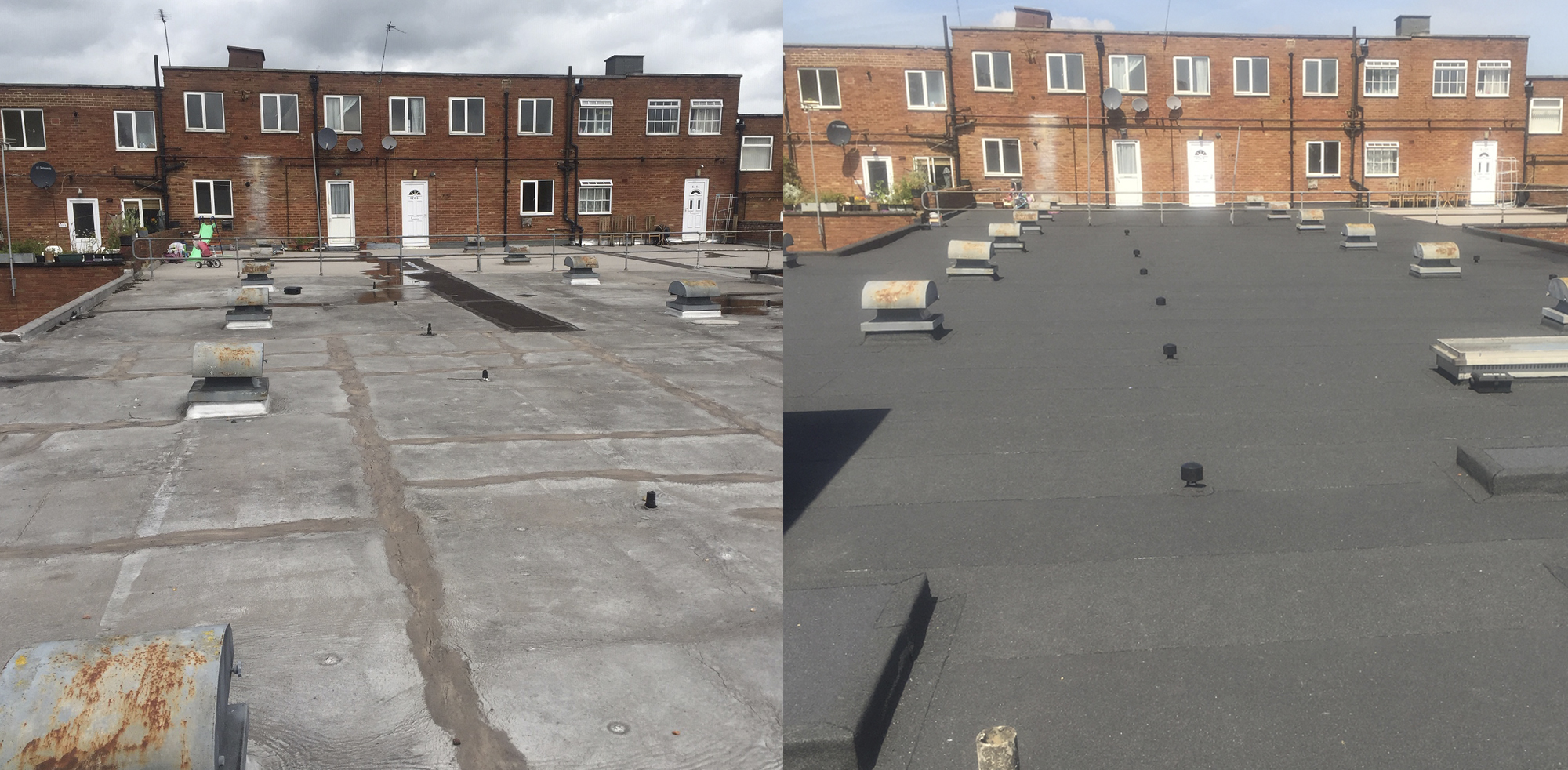 New Flat Roof on Luton Co-op